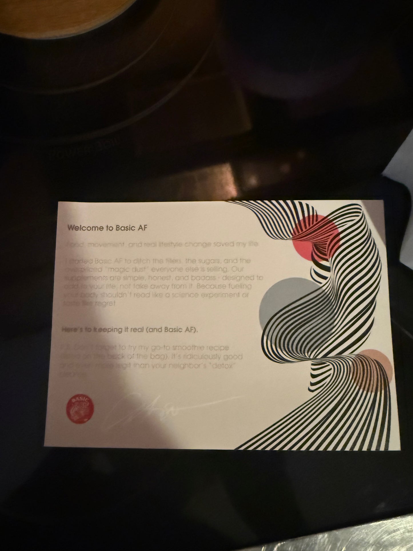 Basic AF -Grass-fed Beef Protein  30 serving bag